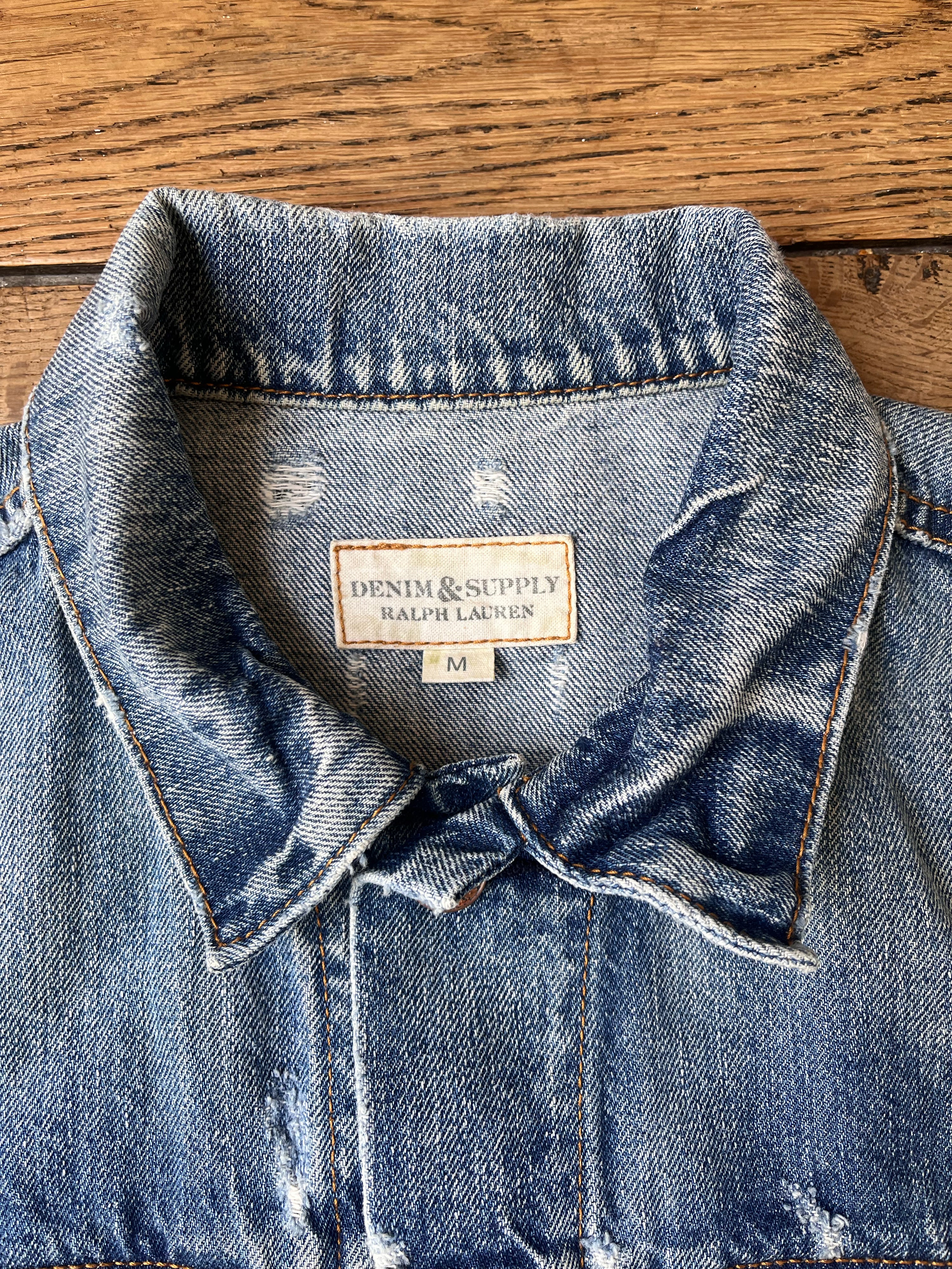 Vintage Denim & Supply Ralph LaurenBoro Patchwork Jacket (M)
