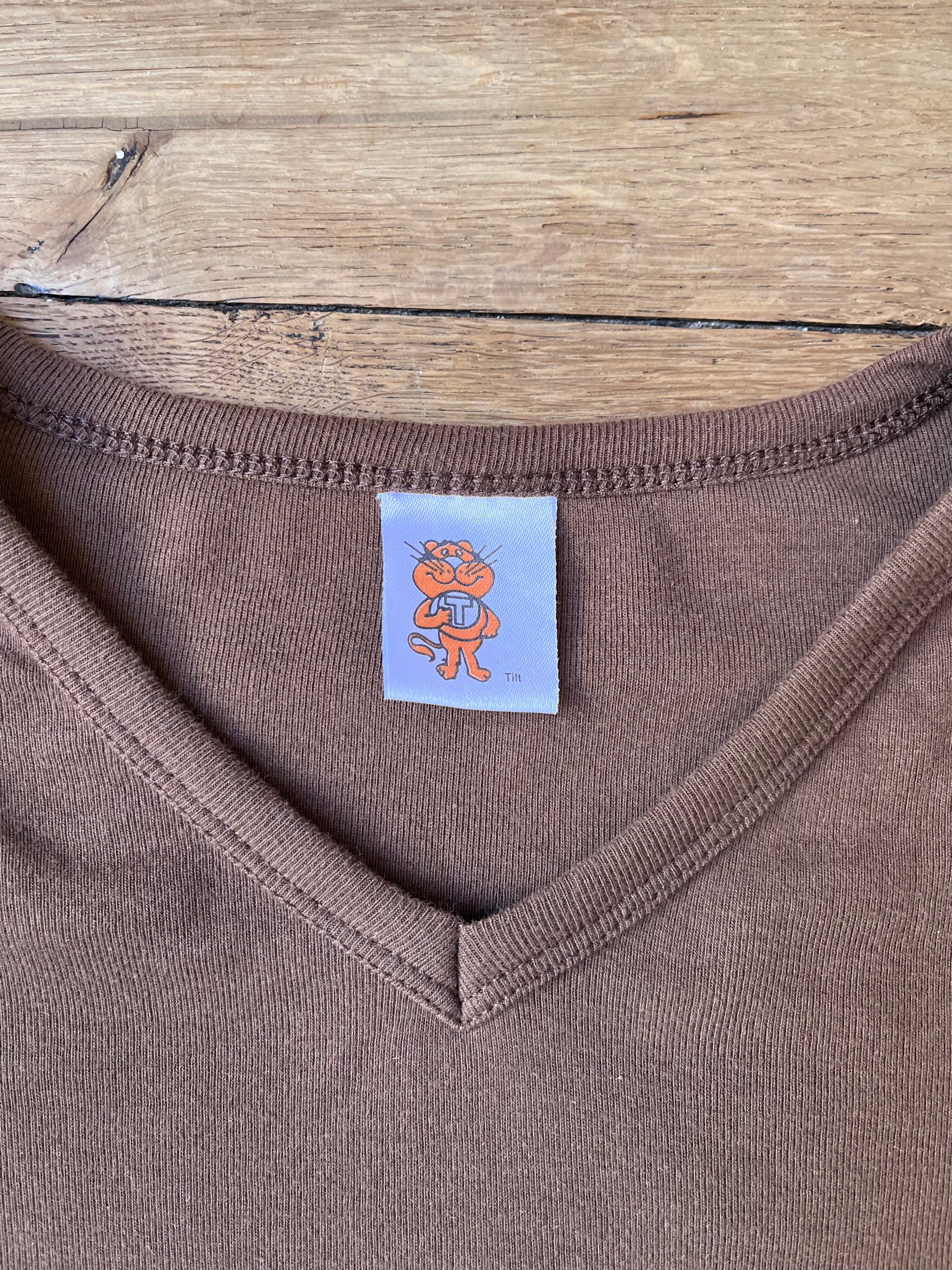 1990s French Vintage SM Beaucamps Professeurs Tilt Longsleeve (XL)