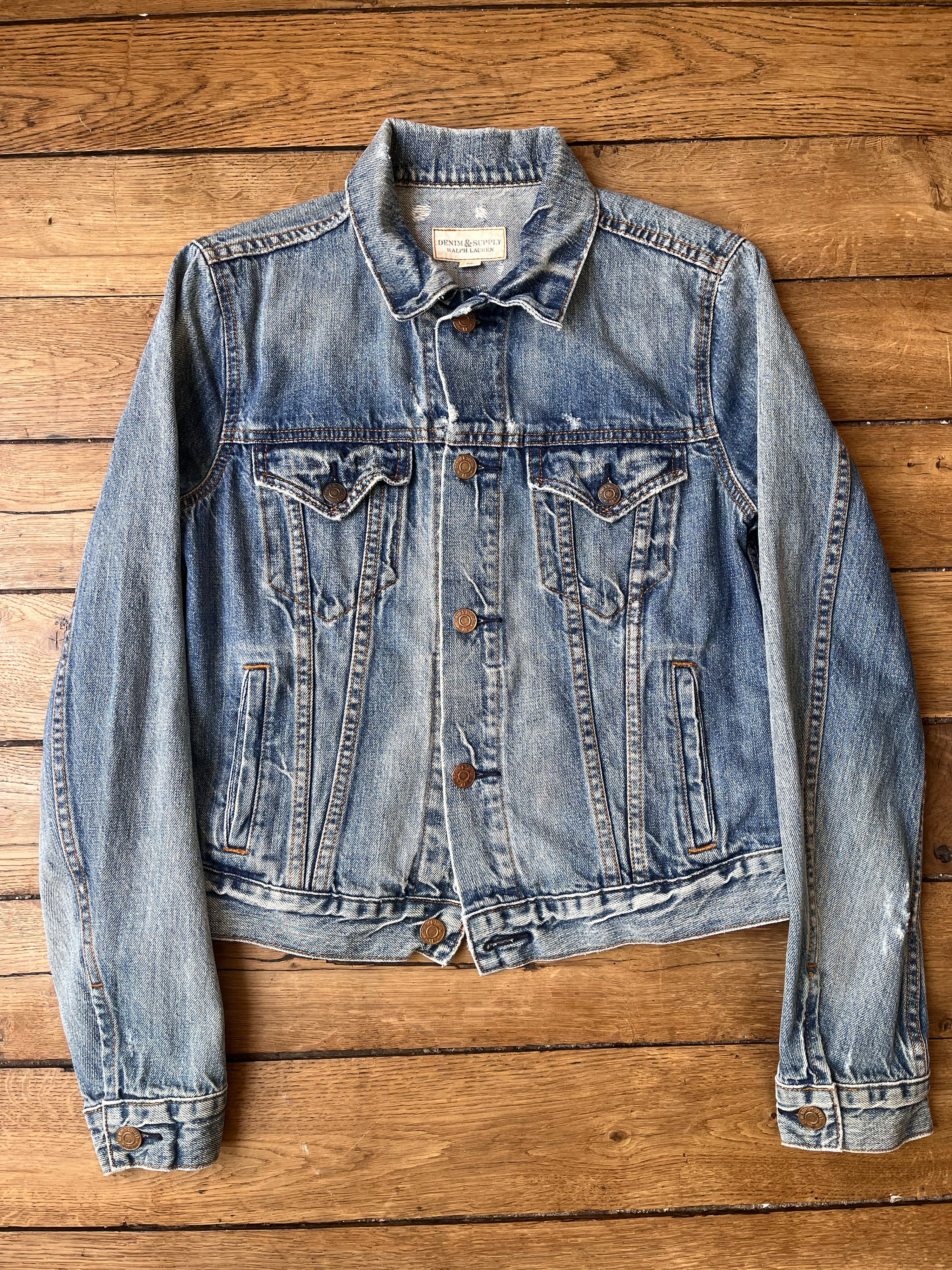 Vintage Denim & Supply Ralph LaurenBoro Patchwork Jacket (M)