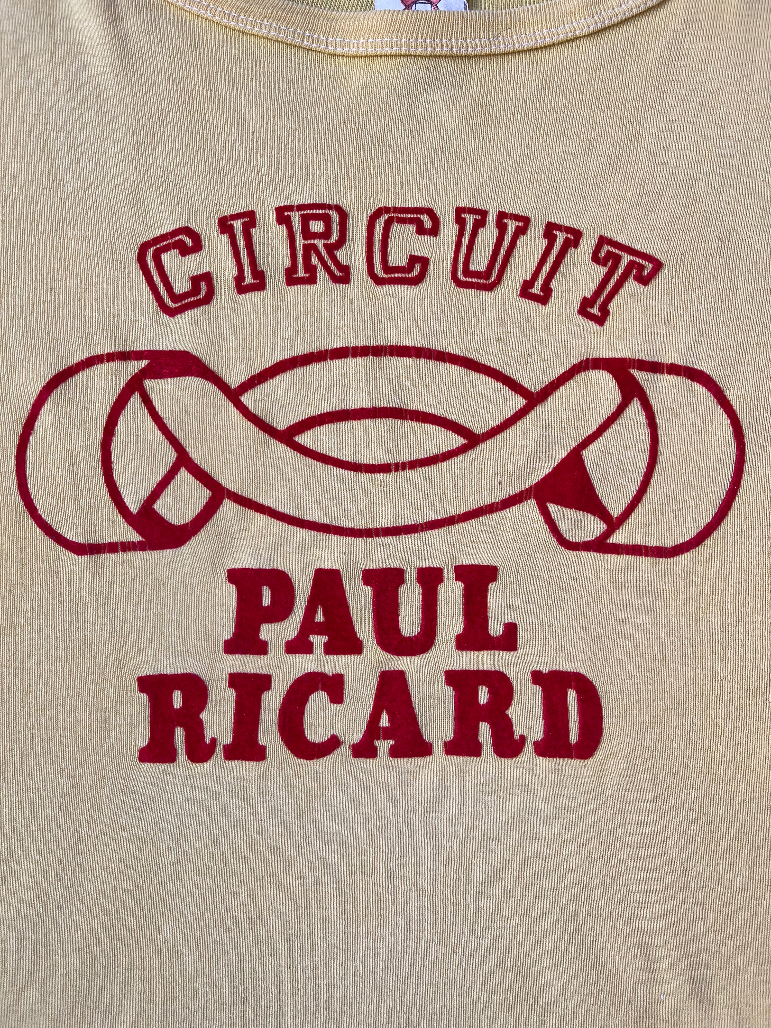 1970s French Vintage Circuit Paul Ricard Tilt T-shirt (M)