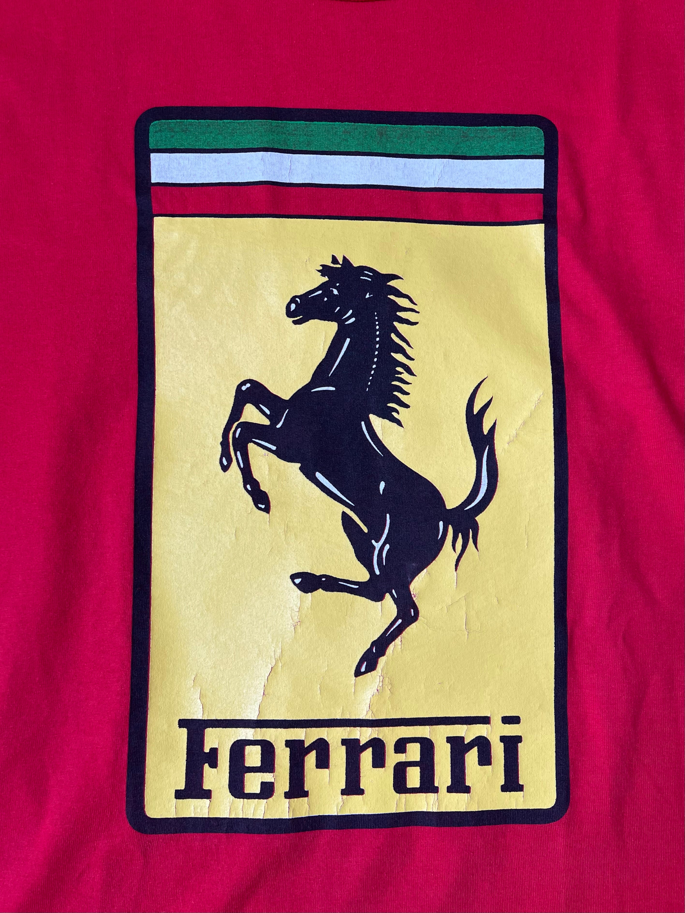 1990's Vintage Ferrari T-shirt (XL)