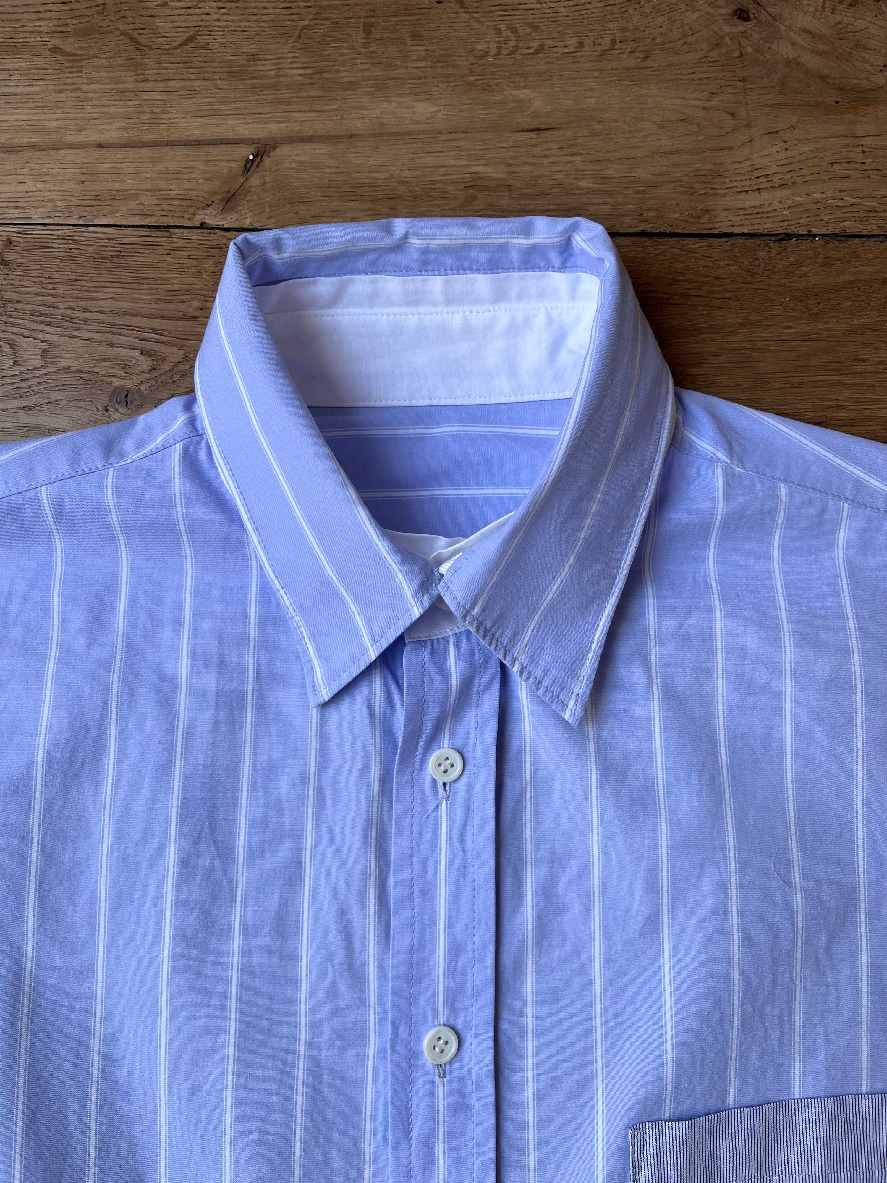 Micro Broad R-Deatachable Collar Yohji Yamamoto Shirt (2)