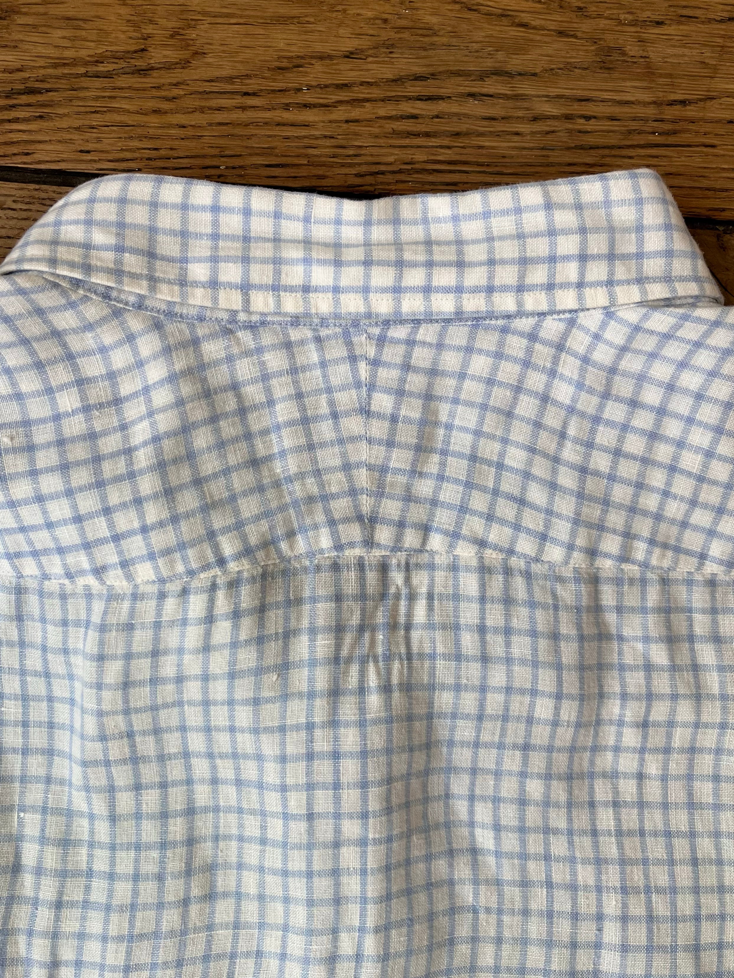 Vintage Hermès Linen Shirt (XL)