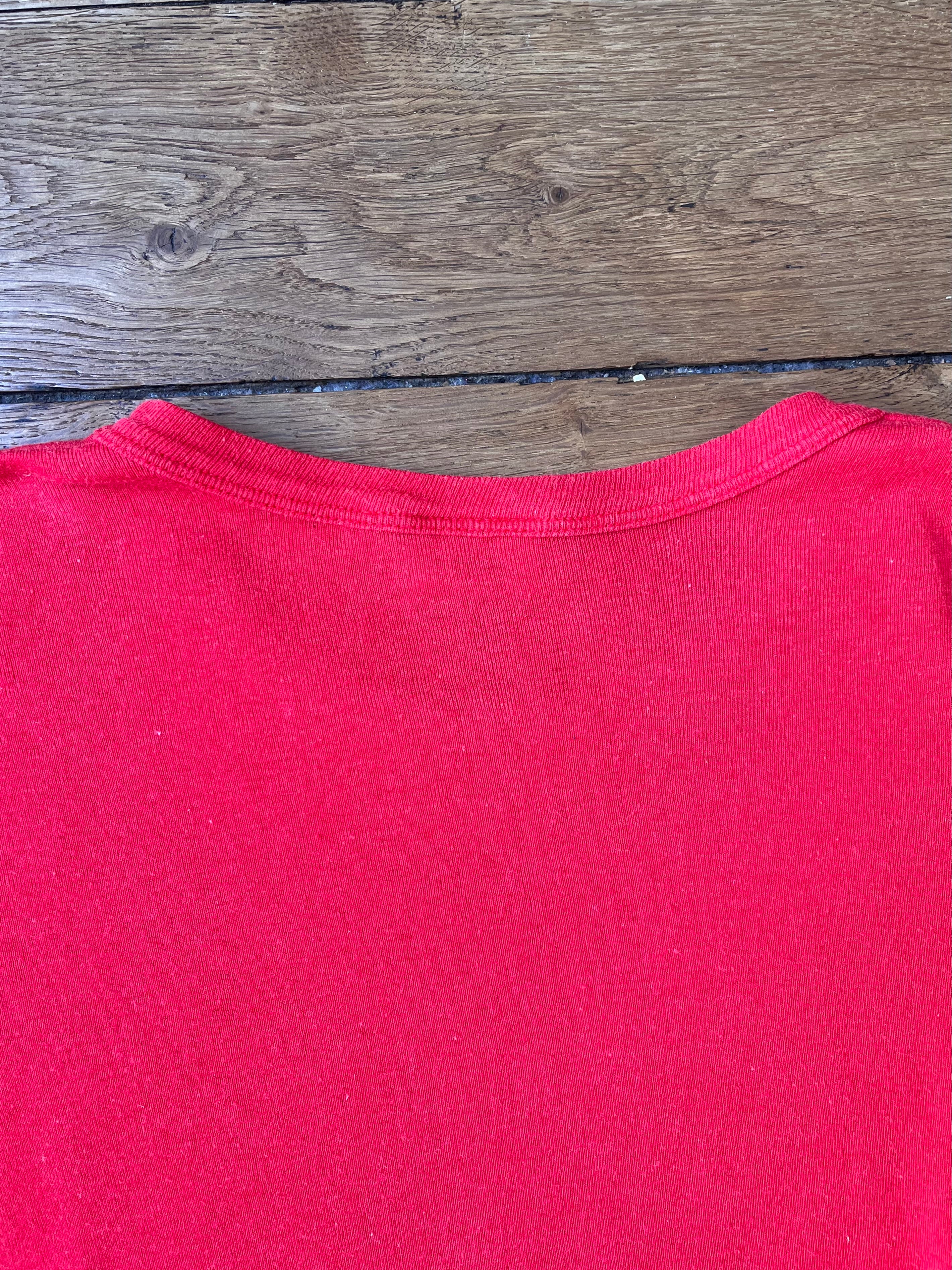 1980s French Vintage Lycée Aristide Briand Tilt T-shirt (S)